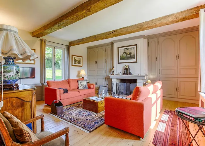 Manor House And Its Park In The Heart Of Calvados